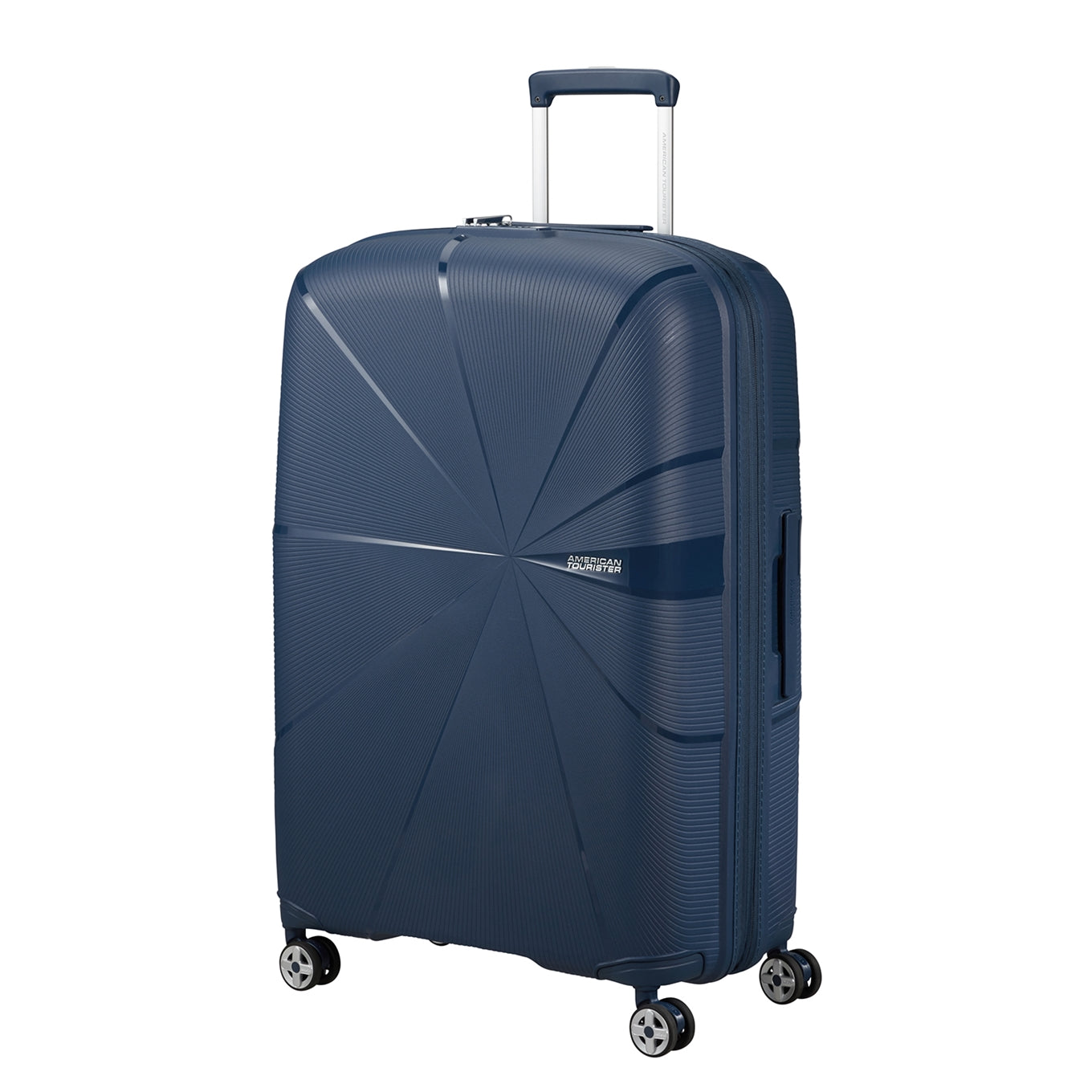 American Tourister Starvibe Spinner 77 EXP marineblauer Hartschalenkoffer