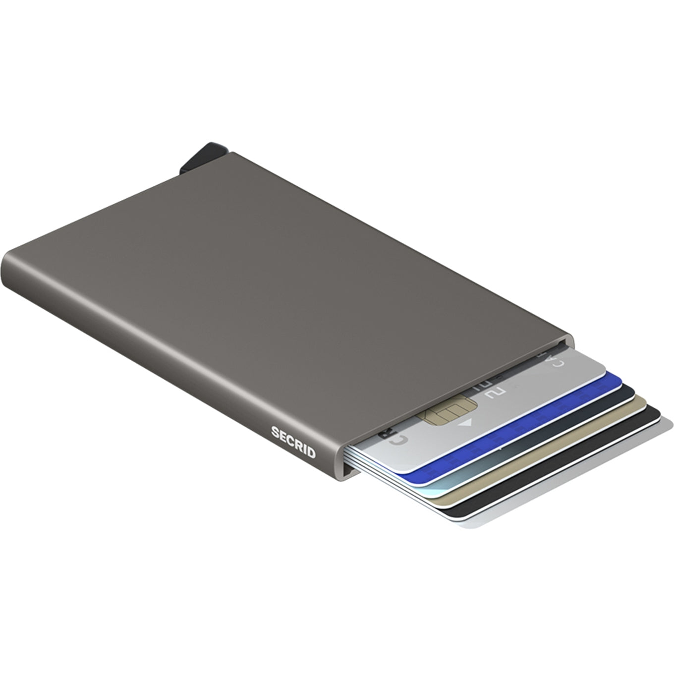 Secrid Cardprotector Kartenhalter erdgrau Damenbrieftasche