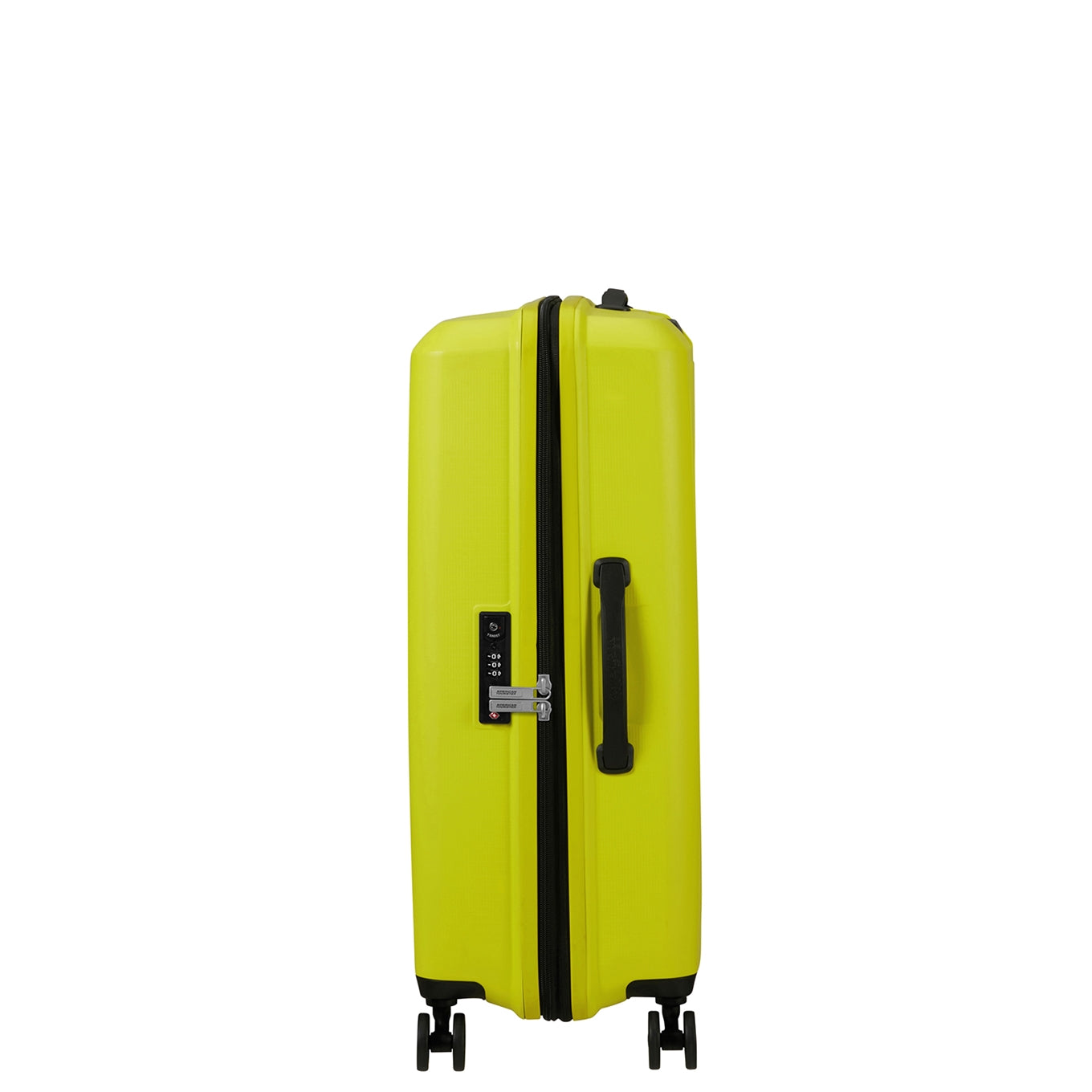 American Tourister Aerostep Spinner 67 Exp heller Limetten-Hartschalenkoffer