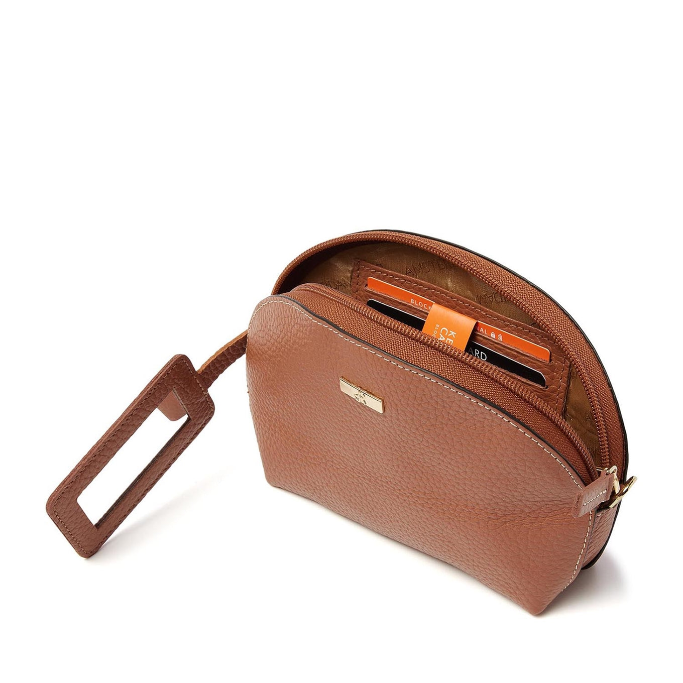 dR Amsterdam Vanguard Make-Up Bag mocha