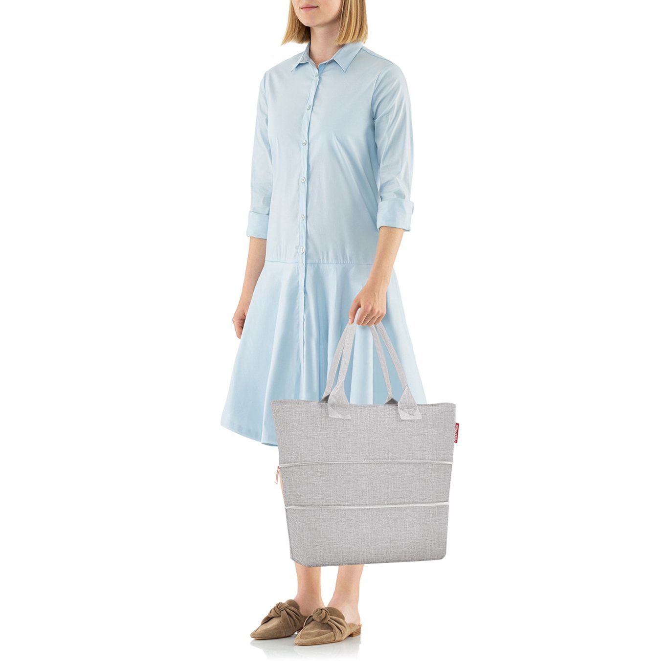 Reisenthel Shopping Shopper e1 twist sky pink