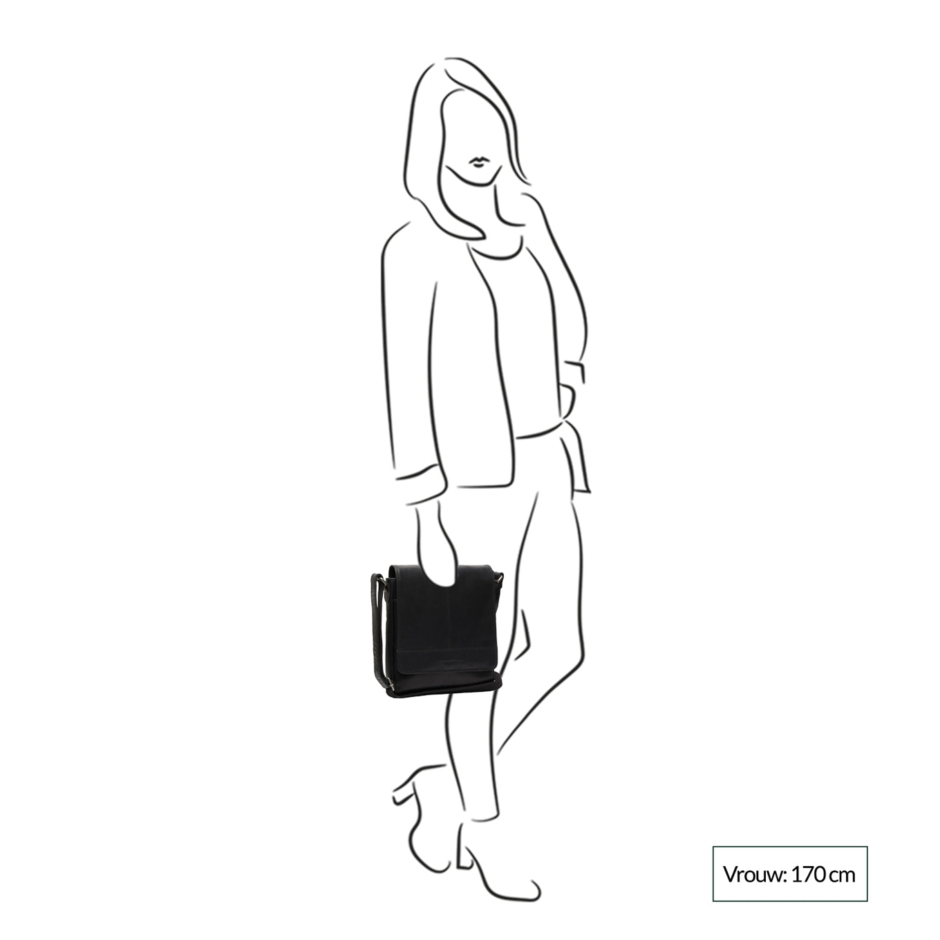 The Chesterfield Brand Hanau Crossover black Women's bag