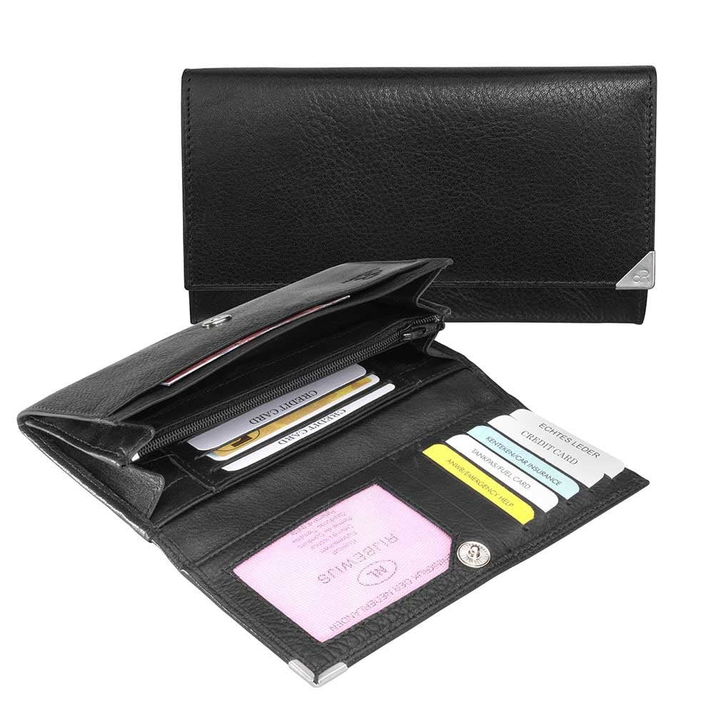 dR Amsterdam Toronto Dames Portemonnee black