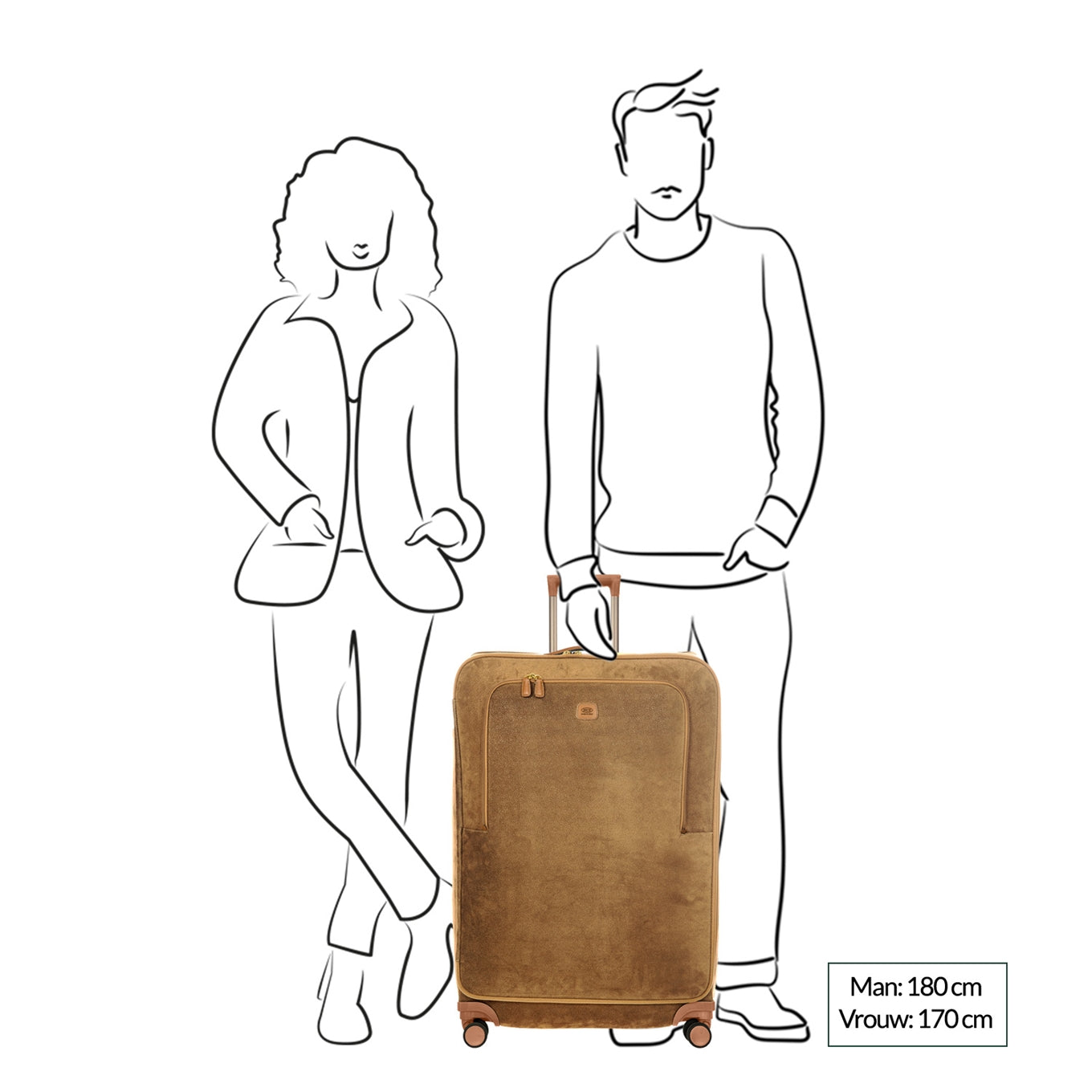 Bric's Life Trolley L olive