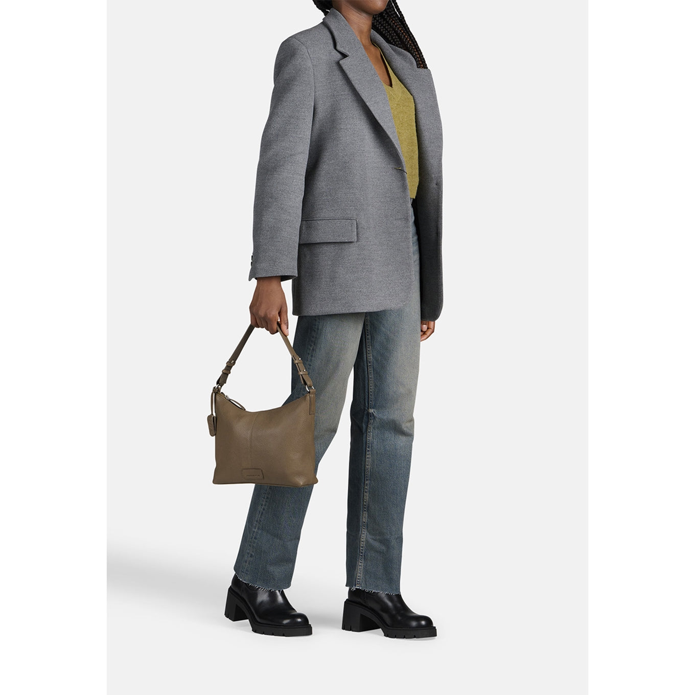 Burkely Soft Skylar Shoulderbag taupe Damentasche