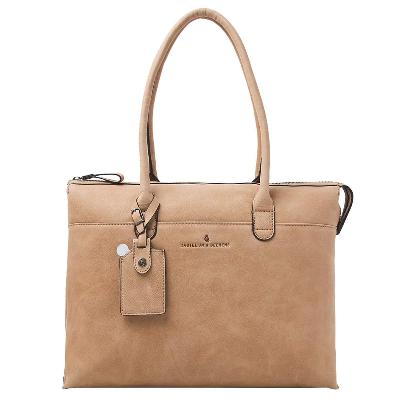Castelijn & Beerens Carisma Laptoptas 15.6" + Tablet RFID II beige