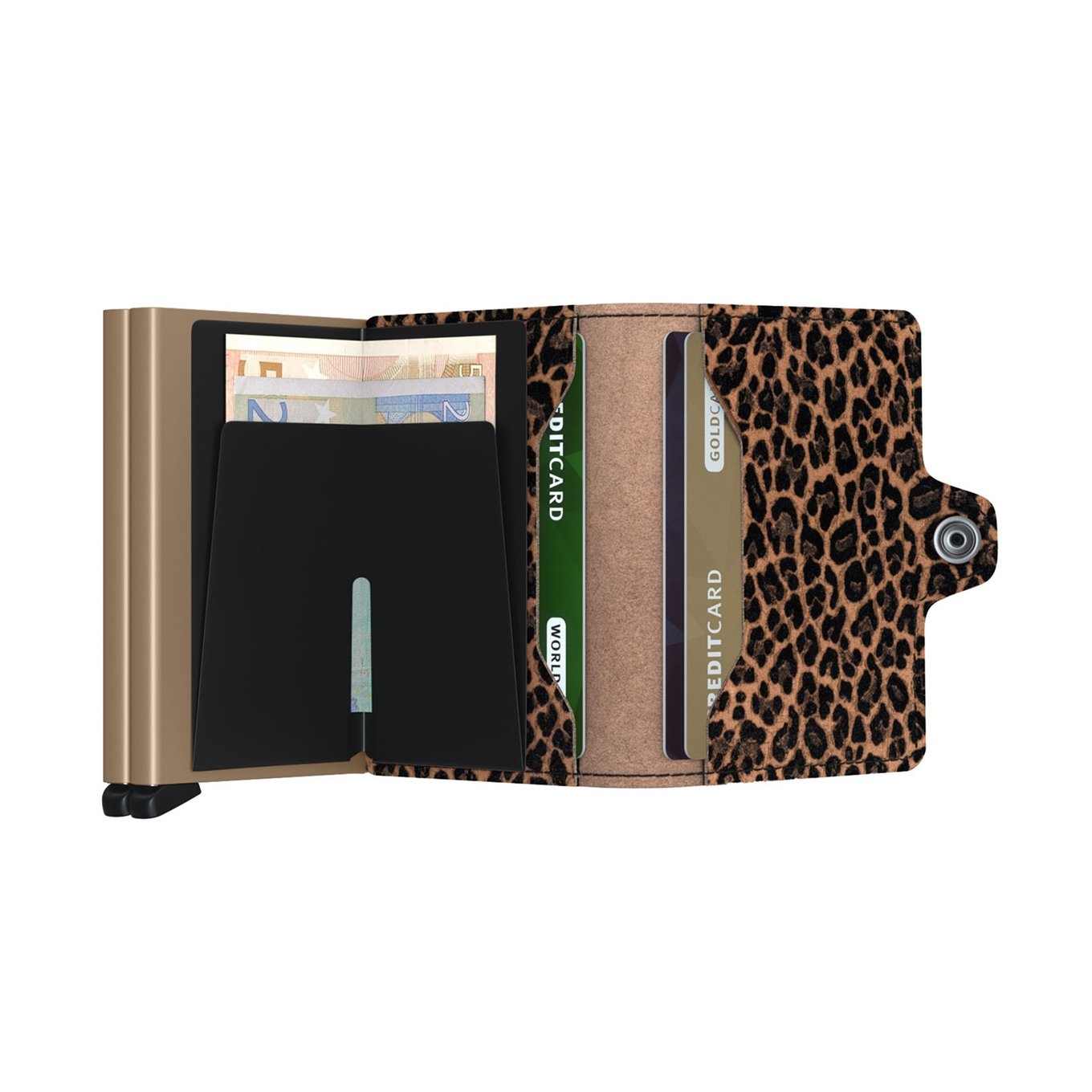 Secrid Twinwallet Wallet Leo beige Damenbrieftasche