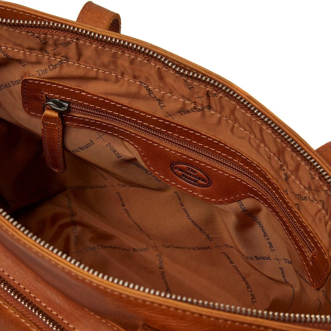 The Chesterfield Brand Alicante Shopper cognac