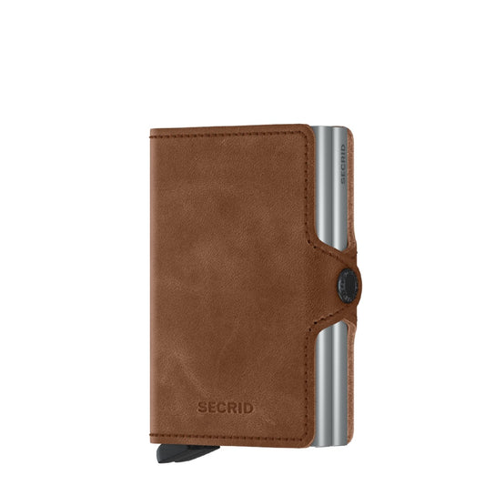 Secrid Twinwallet Wallet Vintage Cognac Damenbrieftasche