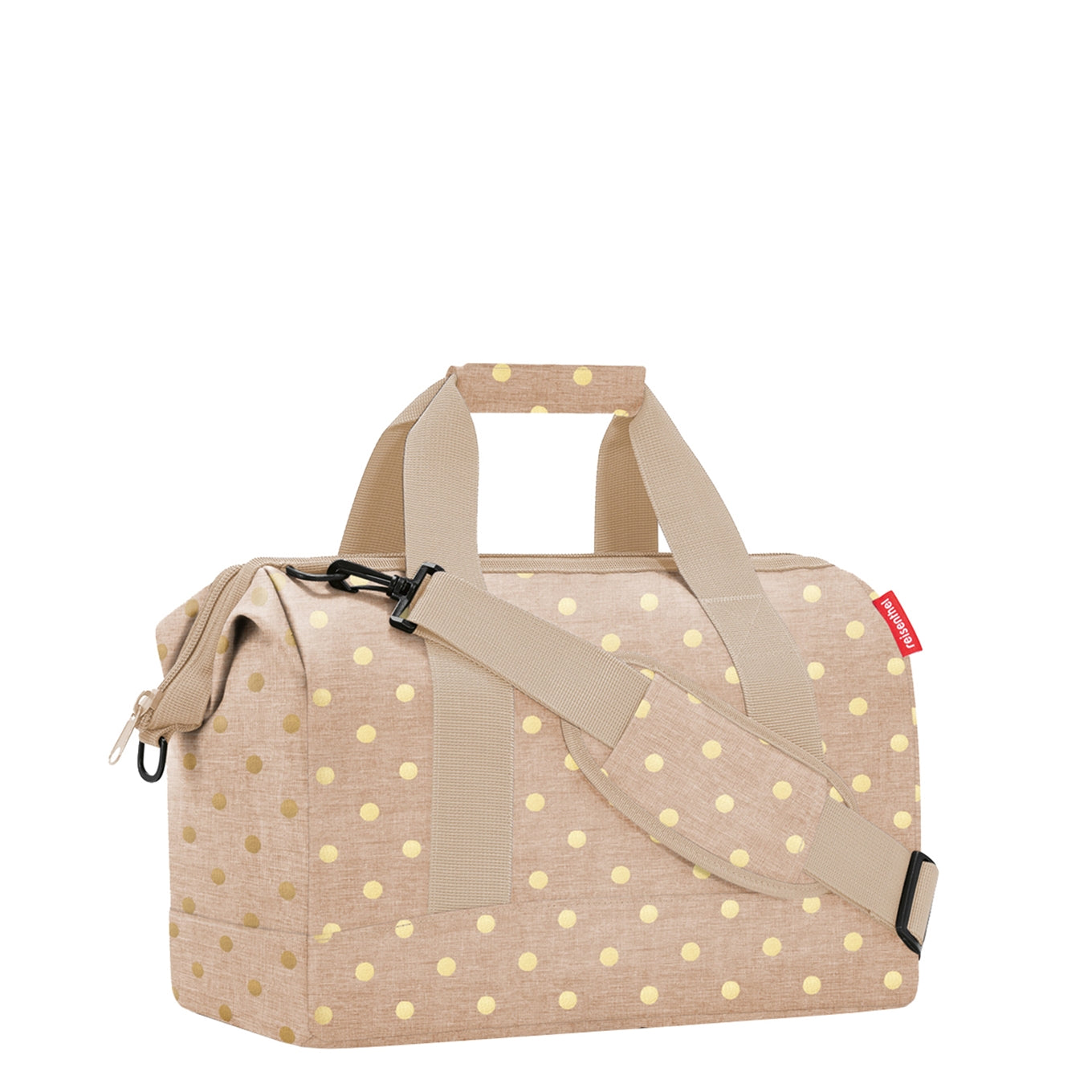 Reisenthel Travelling Allrounder M Metallic Dots Coffee Wochenendtasche