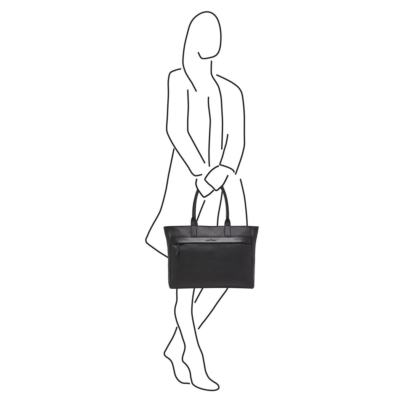 Castelijn & Beerens Anna Shopper 15.6'' RFID black