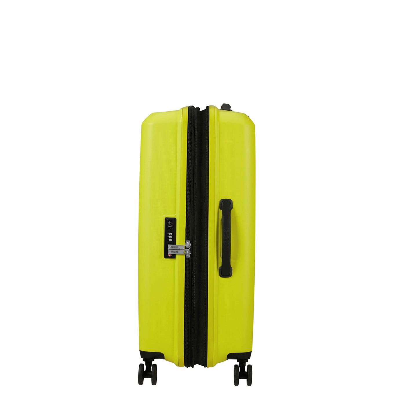 American Tourister Aerostep Spinner 67 Exp heller Limetten-Hartschalenkoffer