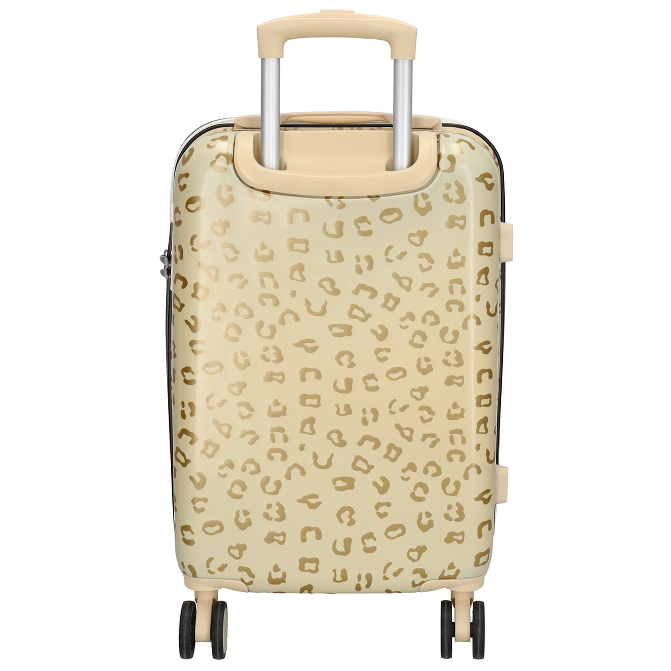 Zebra Trends Animal Travel Cabin Trolley panther gold Hard Suitcase