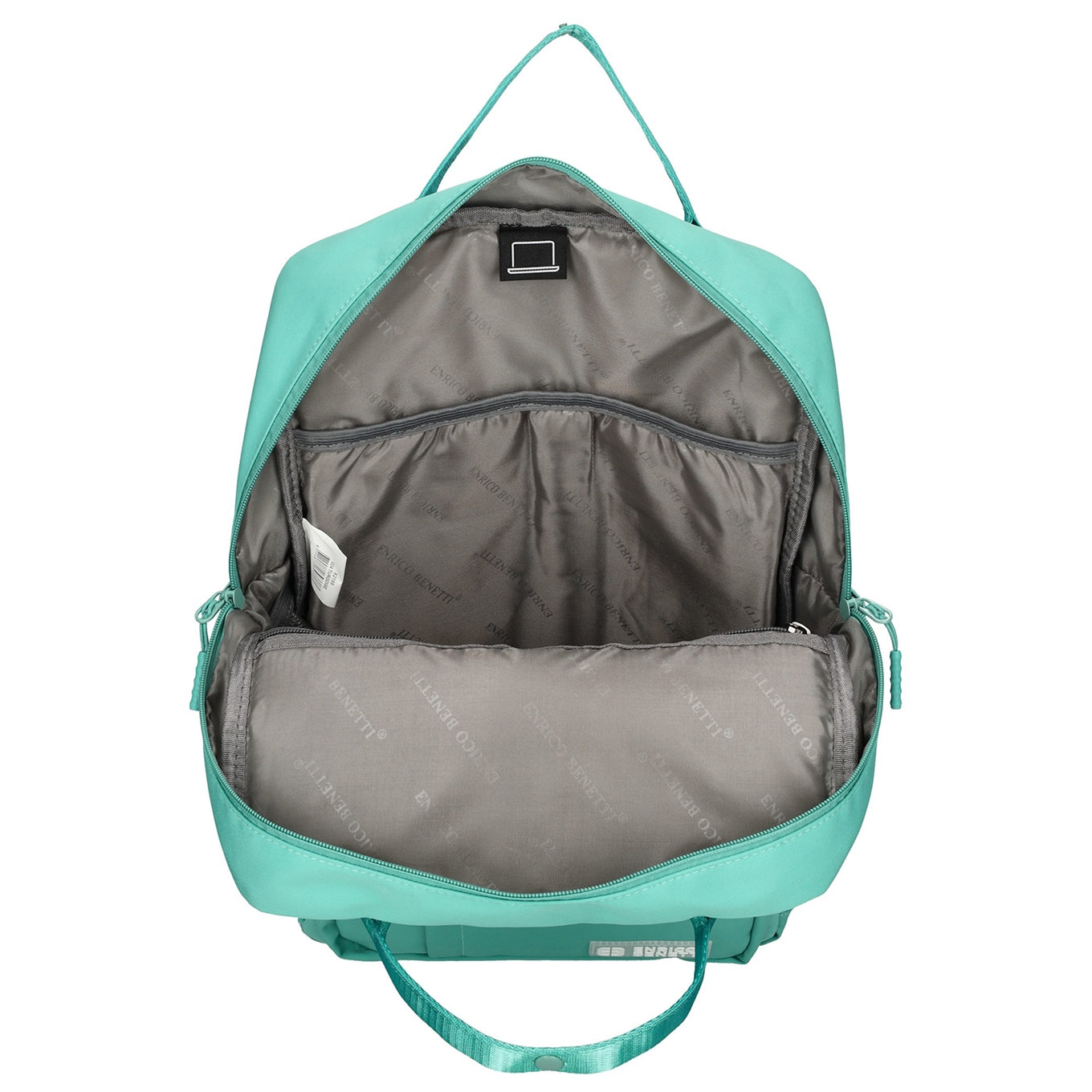 Enrico Benetti Aruba 20L Laptop Backpack 14" turquoise