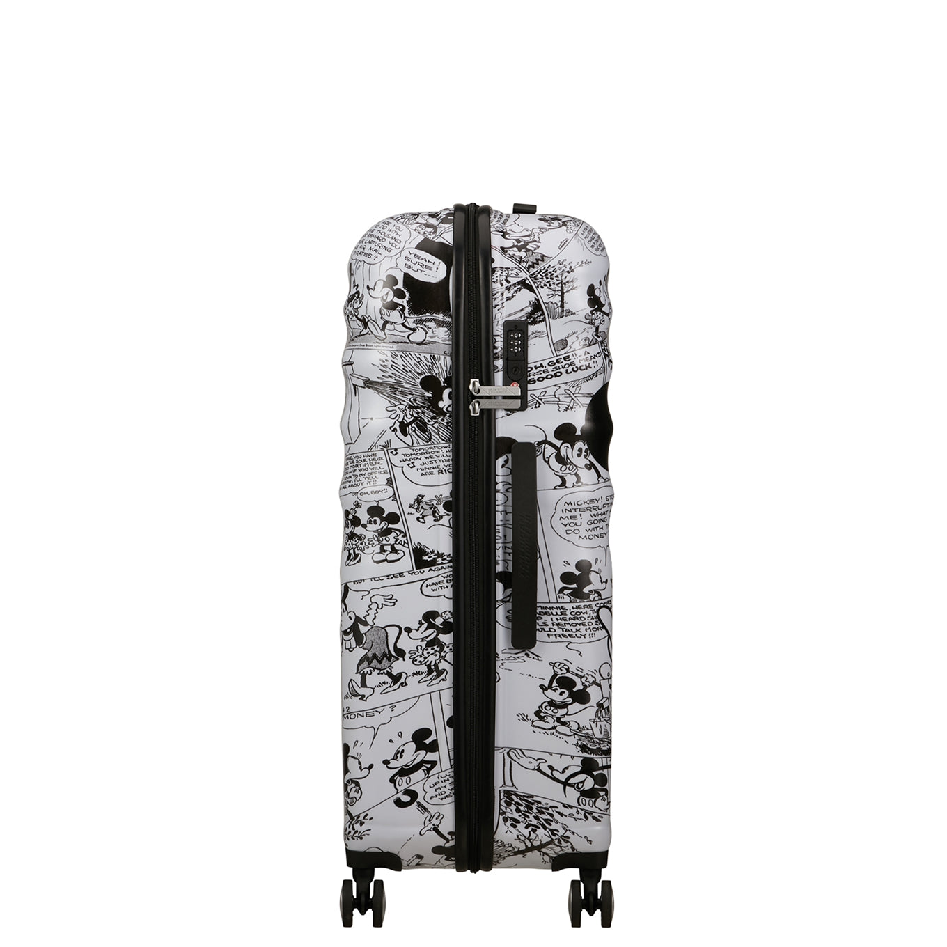 American Tourister Wavebreaker Disney Spinner 77/28 TSA Minnie Comics weißes Hartschalenetui