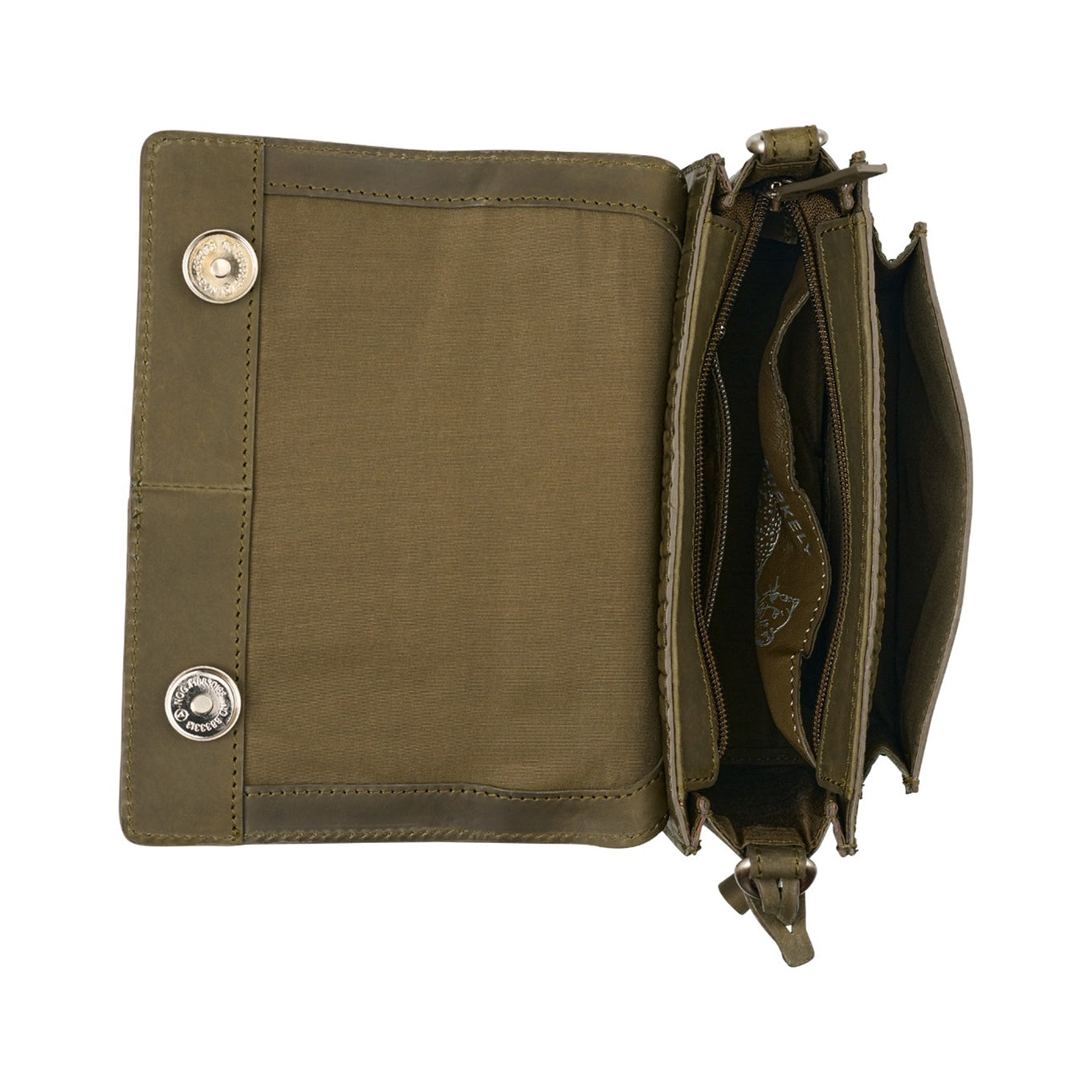 Burkely Cool Colbie Citybag Kleine grüne Damentasche