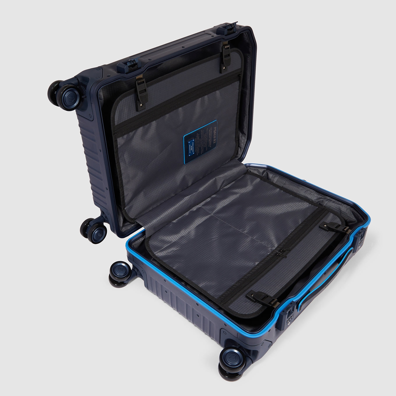 Piquadro ALU-B2 Cabin Trolley 55 blue
