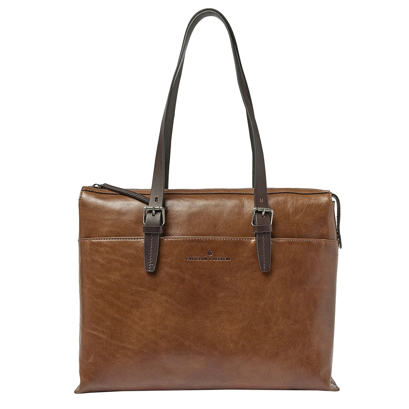 Castelijn & Beerens Rien Laptop Shoulderbag 15.6" RFID natural