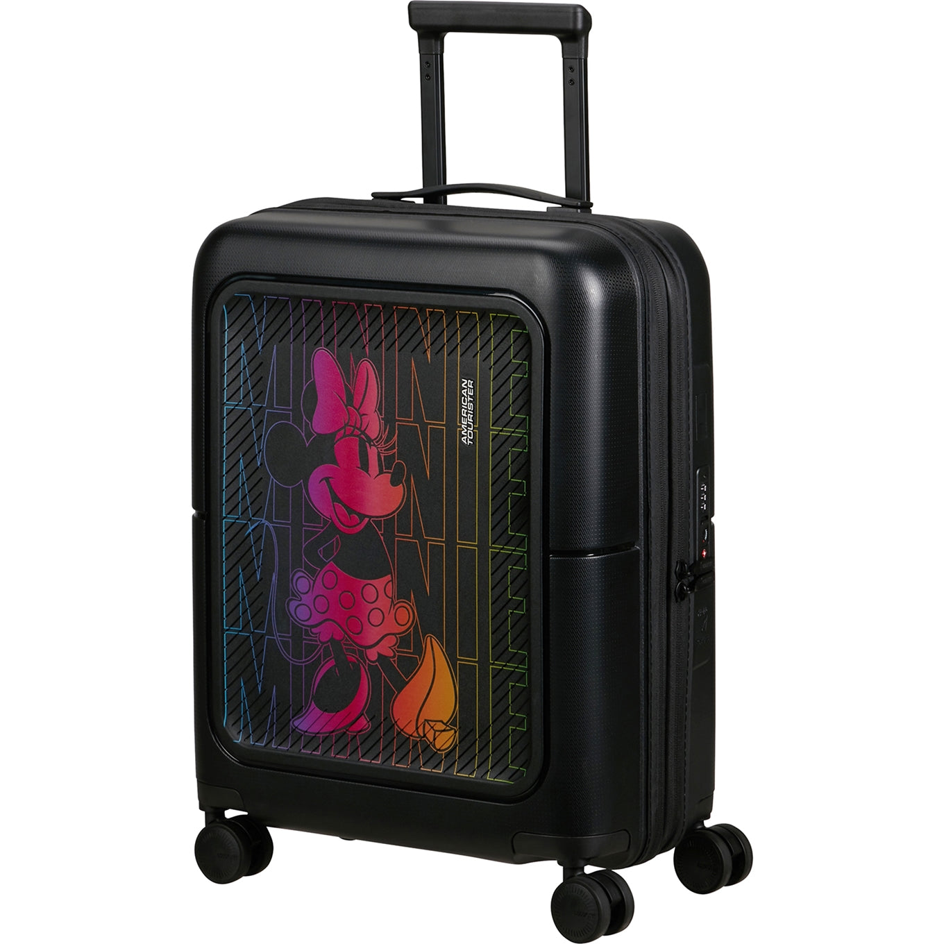 American Tourister Dashpop Disney Spinner 55/20 Exp TSA minnie neon gradient
