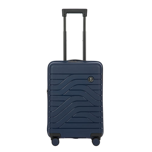 Bric's Ulisse Trolley Expandable 55 USB ozeanblaues Hartschalenetui