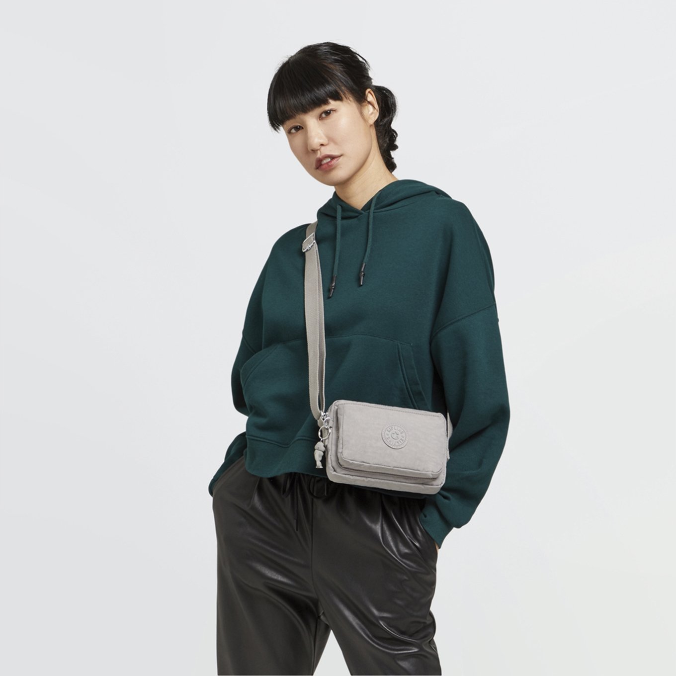 Kipling Abanu gray gris Women's bag