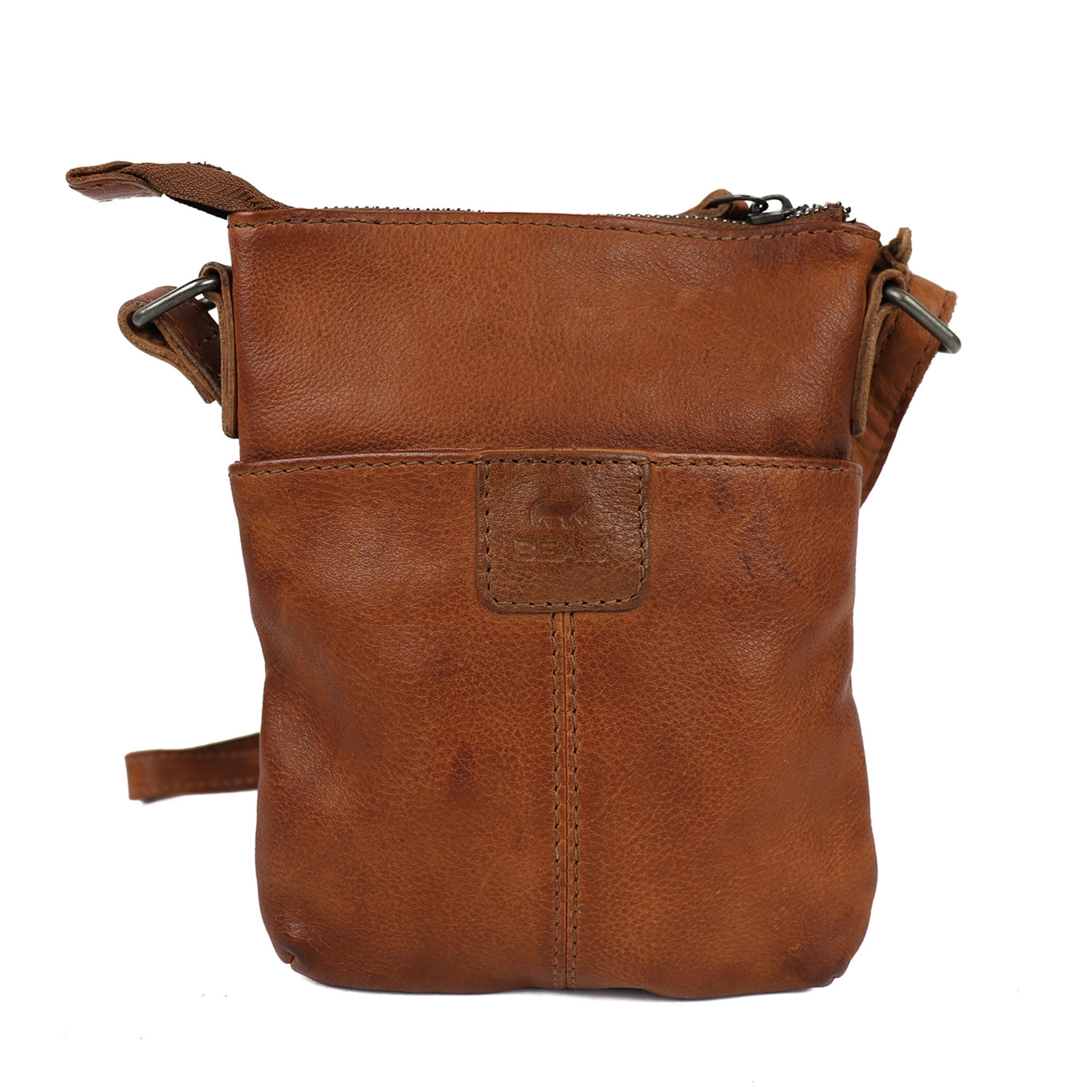 Bear Design Davide Crossbody cognac