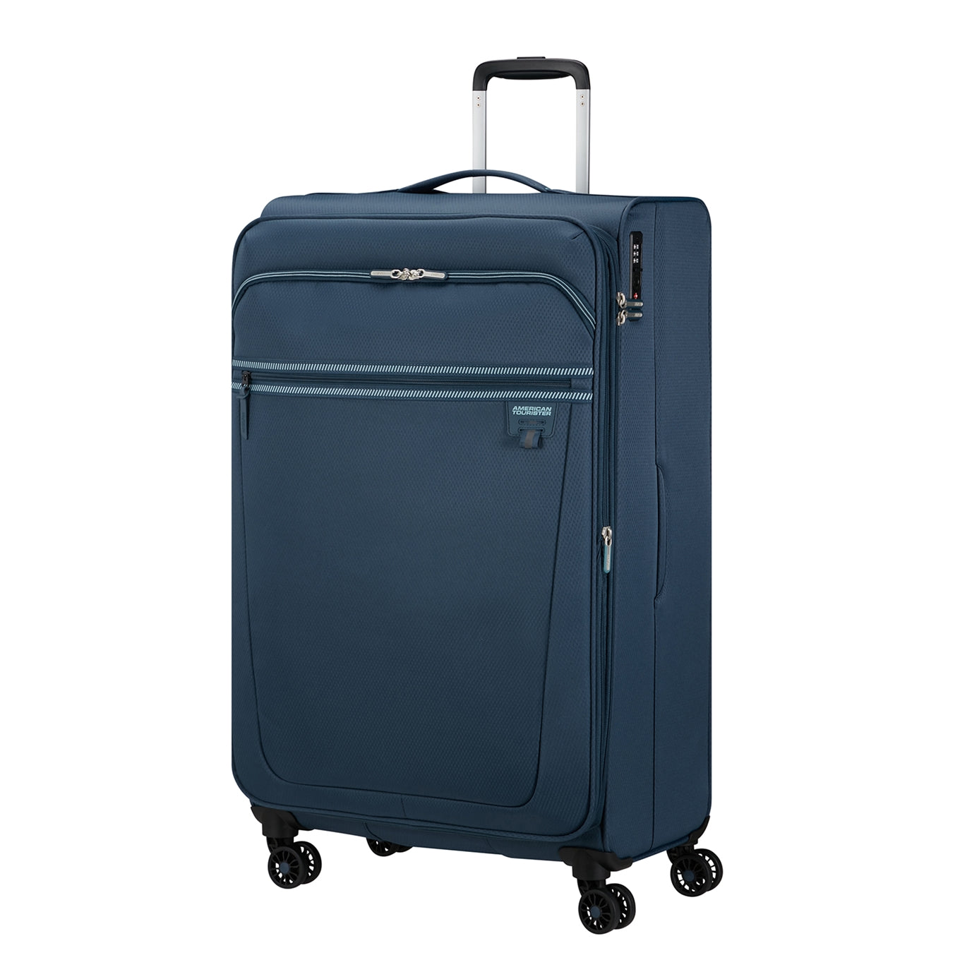 American Tourister Aerospin Spinner L Exp indigo Soft Case