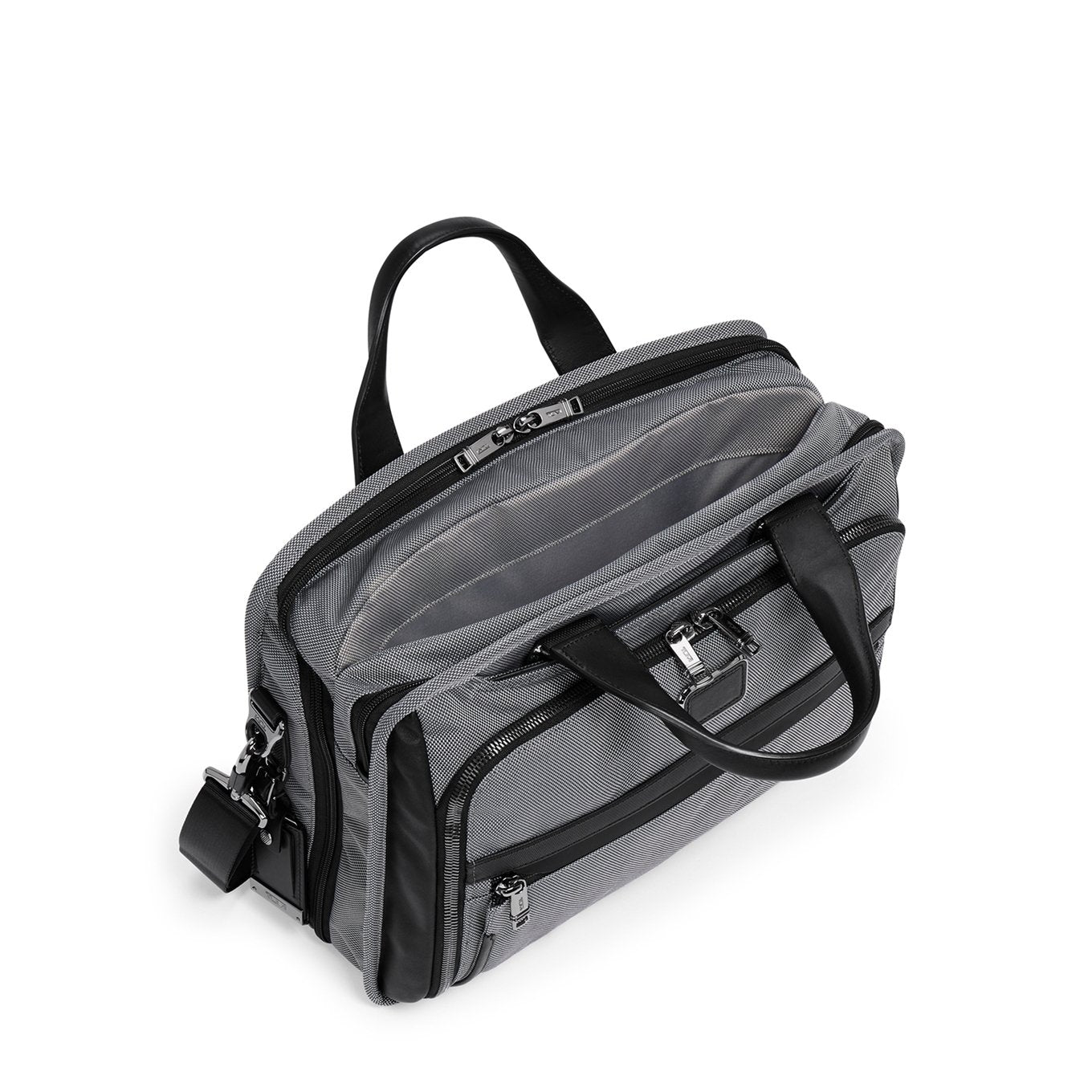TUMI Alpha Organizer Brief meteor grey