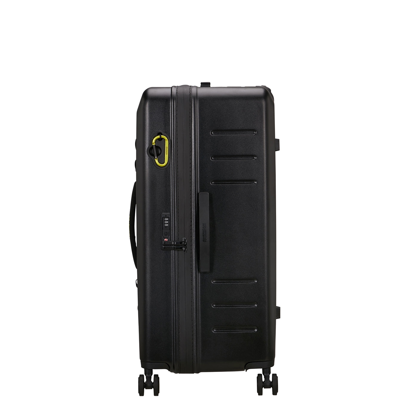 American Tourister Trailon Trunk 80/30 TSA black Hard Suitcase