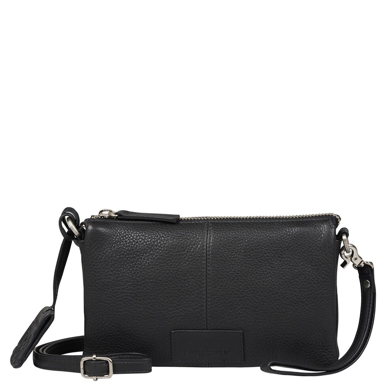Burkely Soft Skylar Triple Pocket Zip black Women's bag