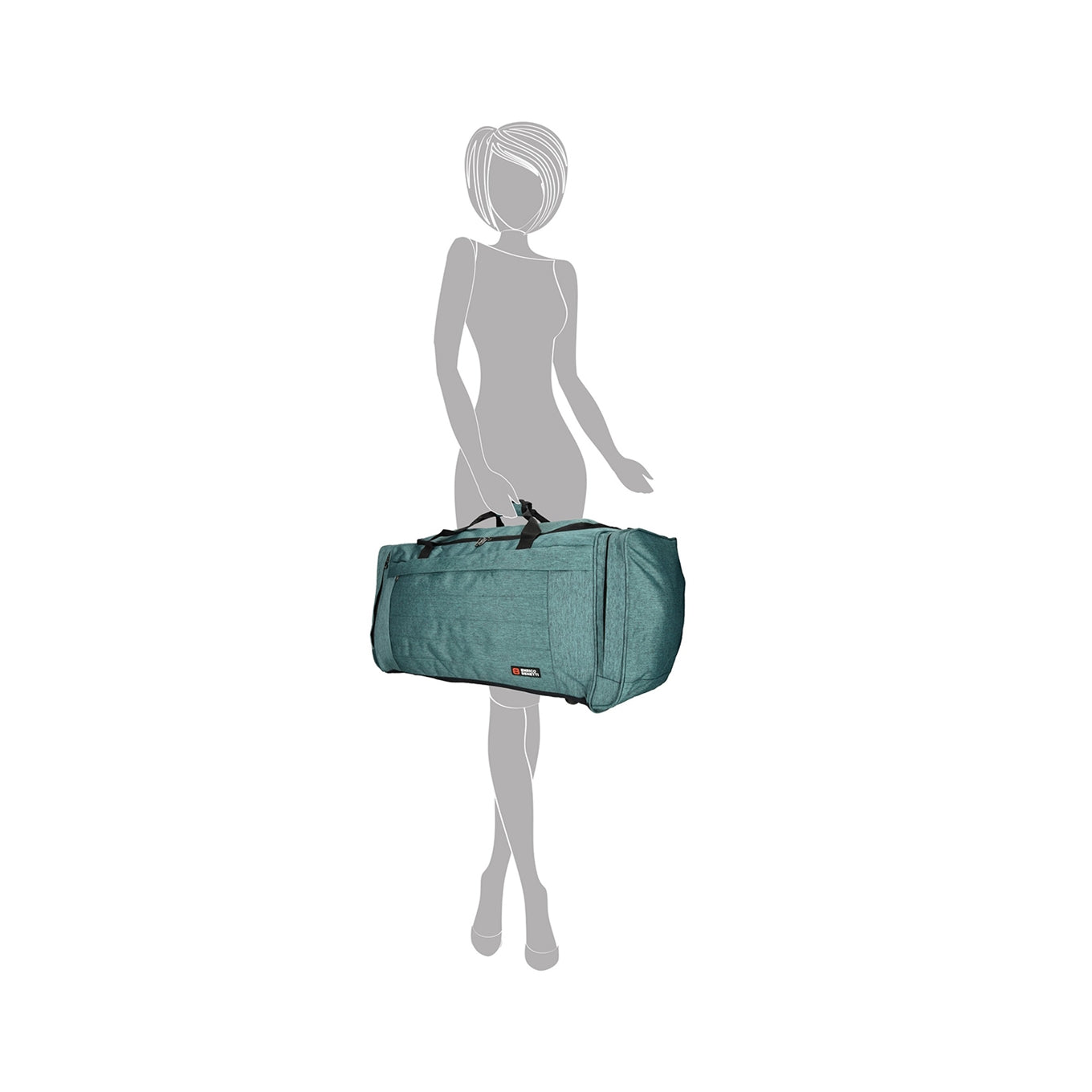 Enrico Benetti Montevideo Sport / Travel Bag 87L green