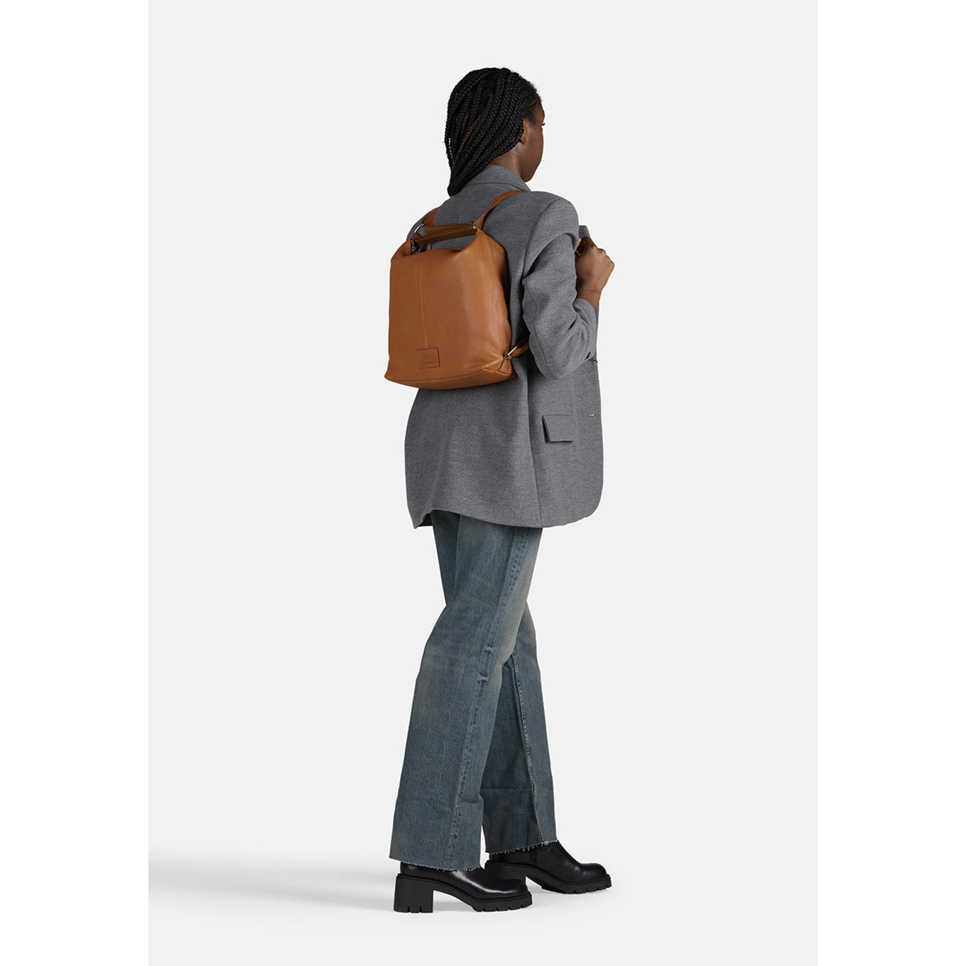 Burkely Soft Skylar Backpack Hobo cognac