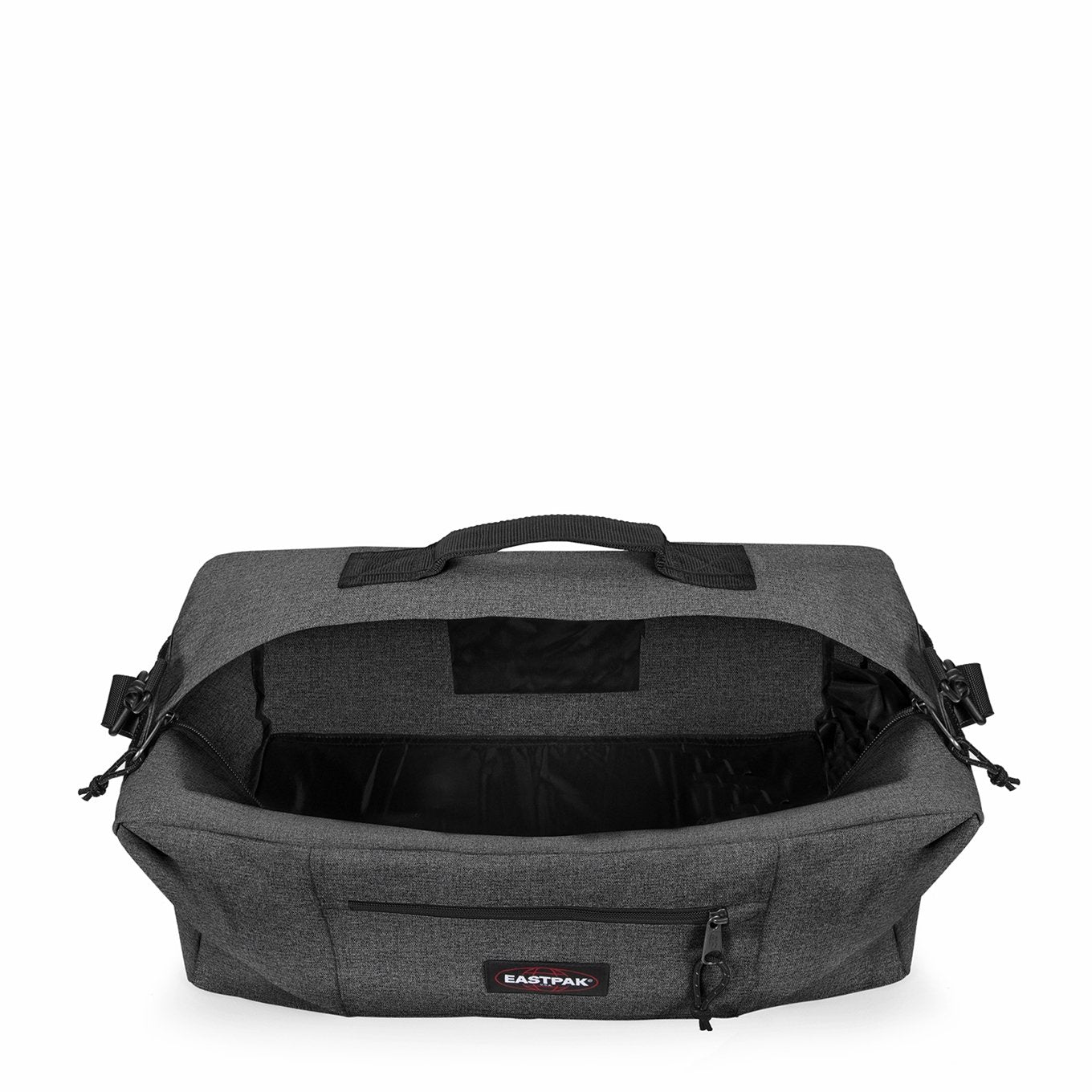 Eastpak Duffl'R M Wochenendtasche aus schwarzem Denim
