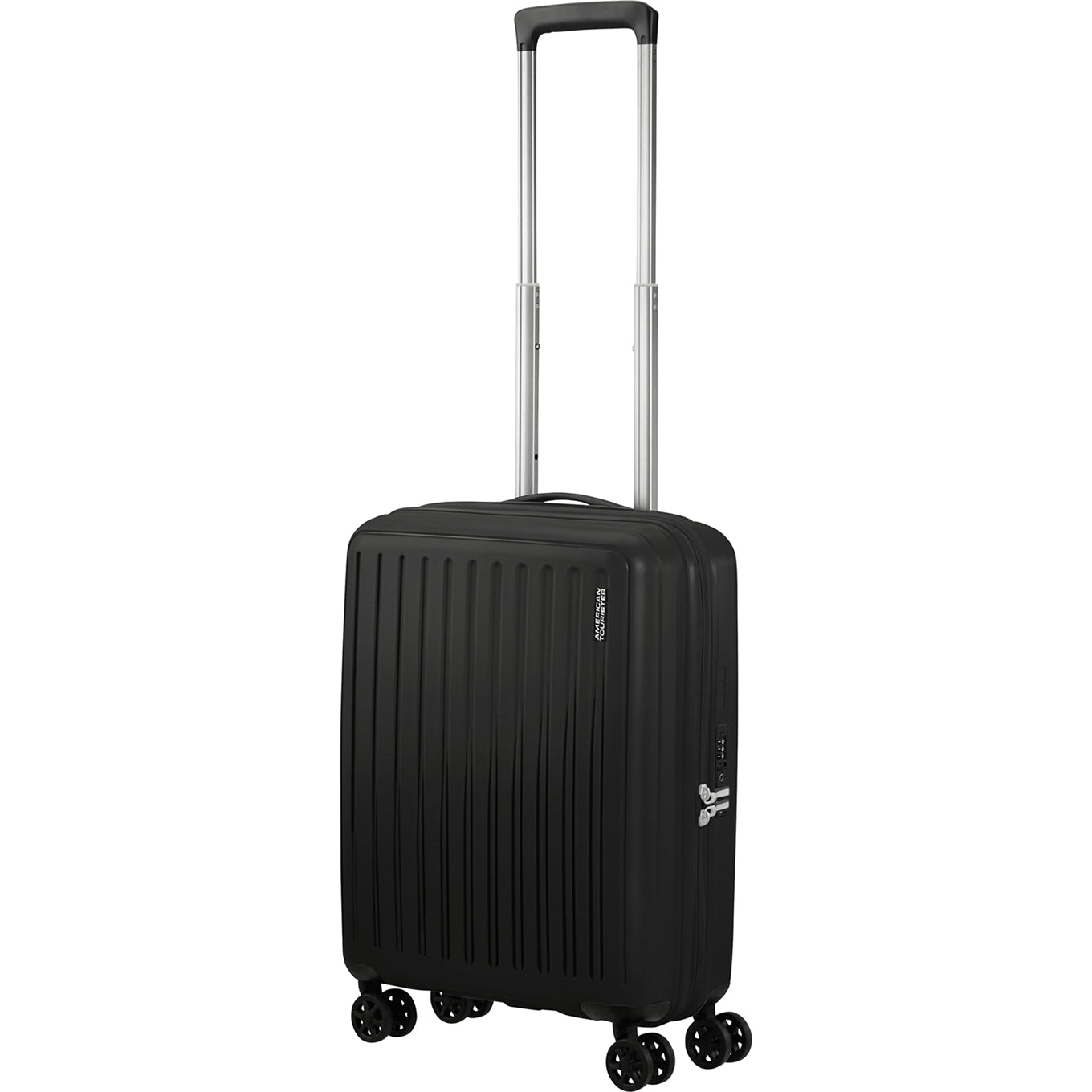 American Tourister Rejoy Spinner 55/20 TSA echter schwarzer Hartschalenkoffer