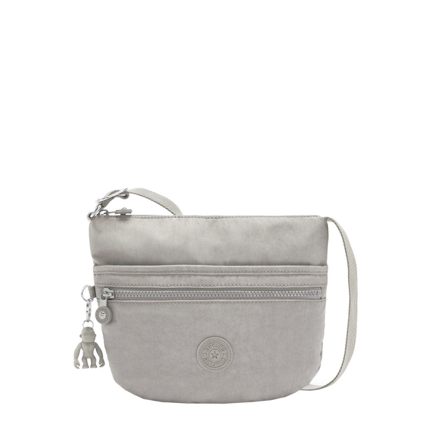 Kipling Arto Crossbody Shoulder Bag S grey gris