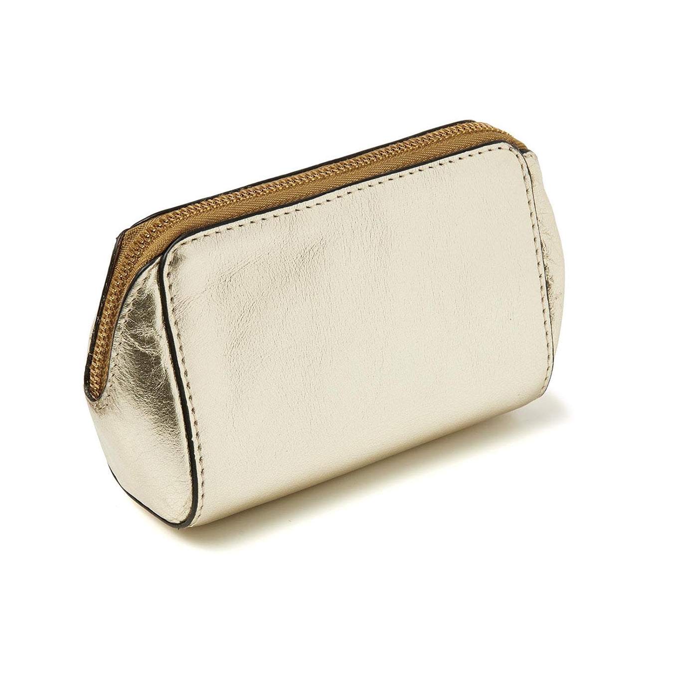 dR Amsterdam Mint Make-Up Bag light gold
