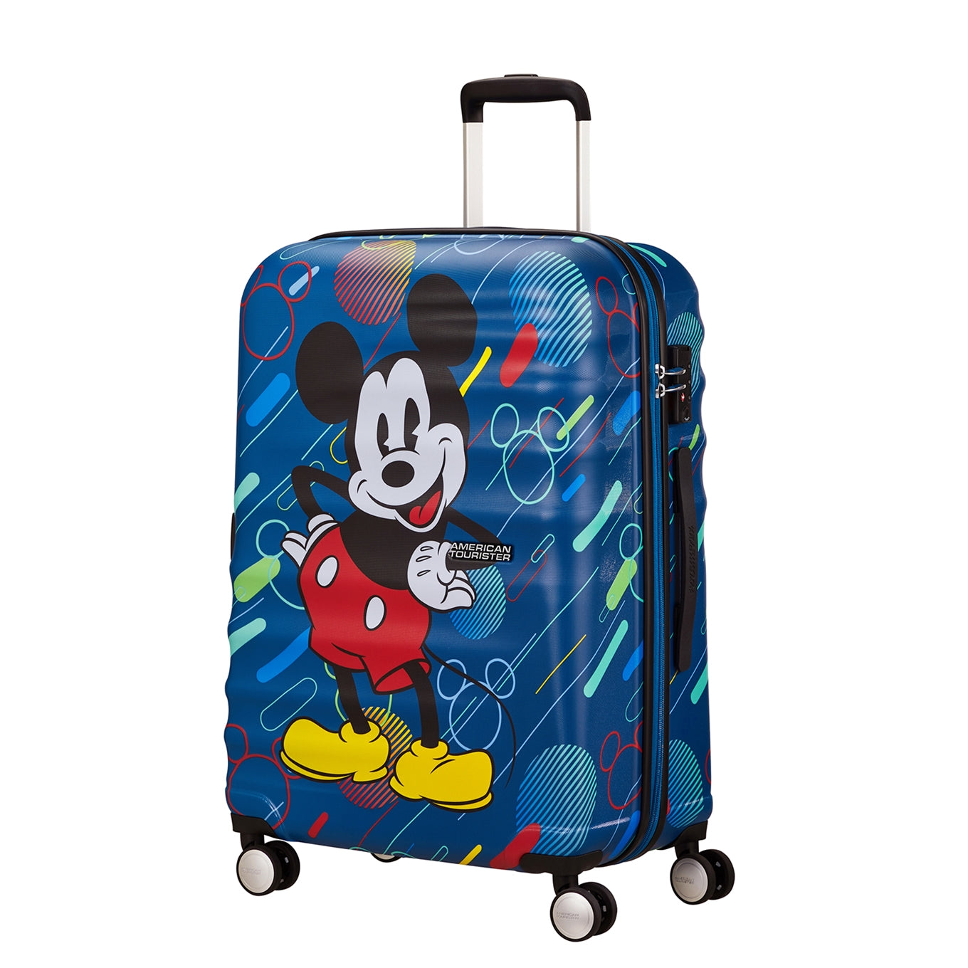 American Tourister Wavebreaker Disney Spinner 67 Mickey Future Pop Hard Case