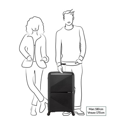 American Tourister Airconic Spinner 77 midnight navy