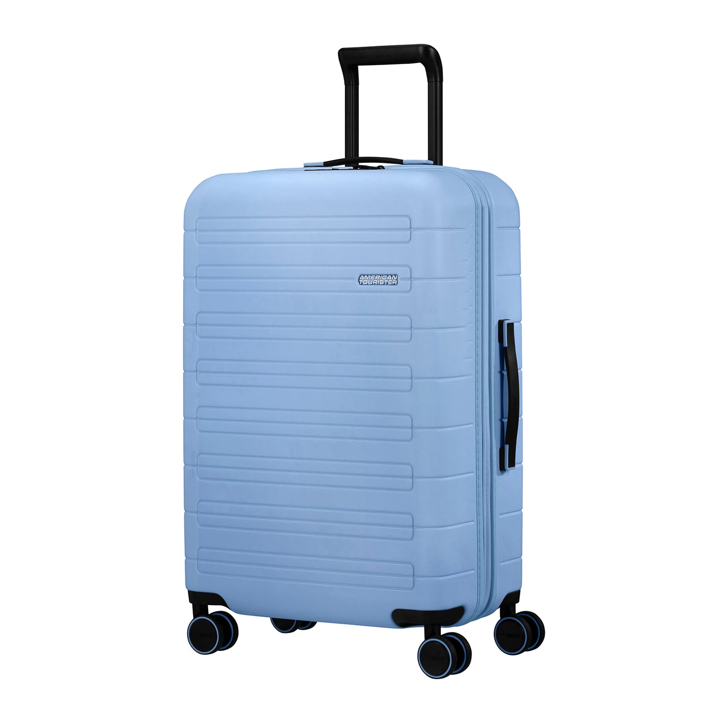 American Tourister Novastream Spinner 77 Exp pastel blue