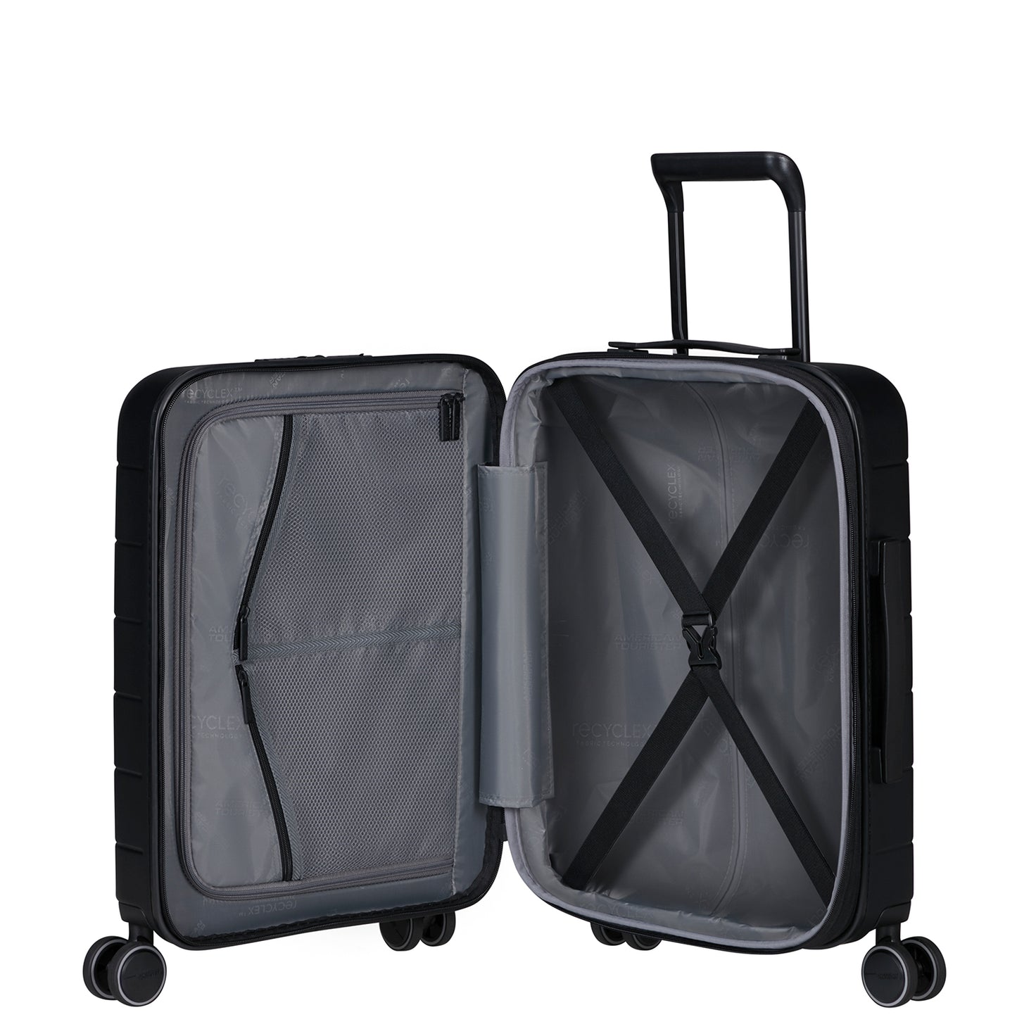 American Tourister Novastream Spinner 55 Exp Smart dark slate