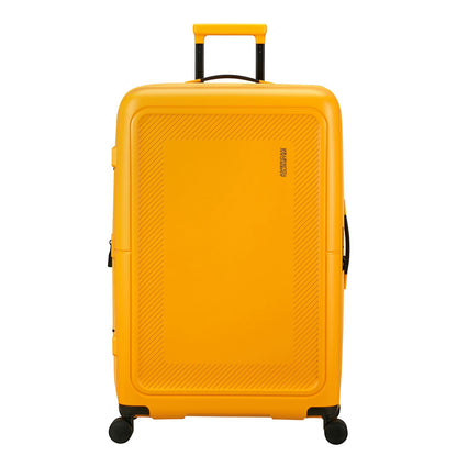 American Tourister Dashpop Spinner 77 Exp golden yellow