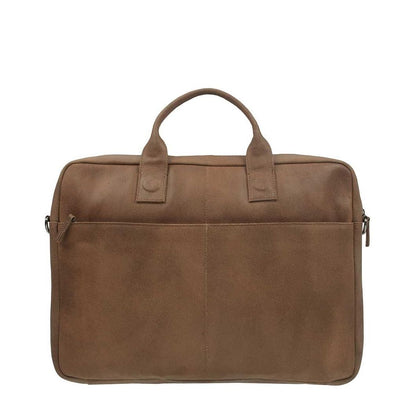 DSTRCT Fletcher Street Workingbag 17" cognac