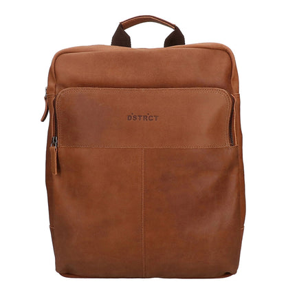 DSTRCT Limited Rugtas 15.6'' Laptoptas cognac