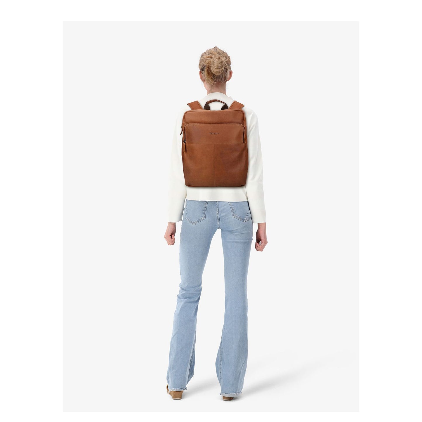 DSTRCT Limited Rugtas 15.6'' Laptoptas cognac
