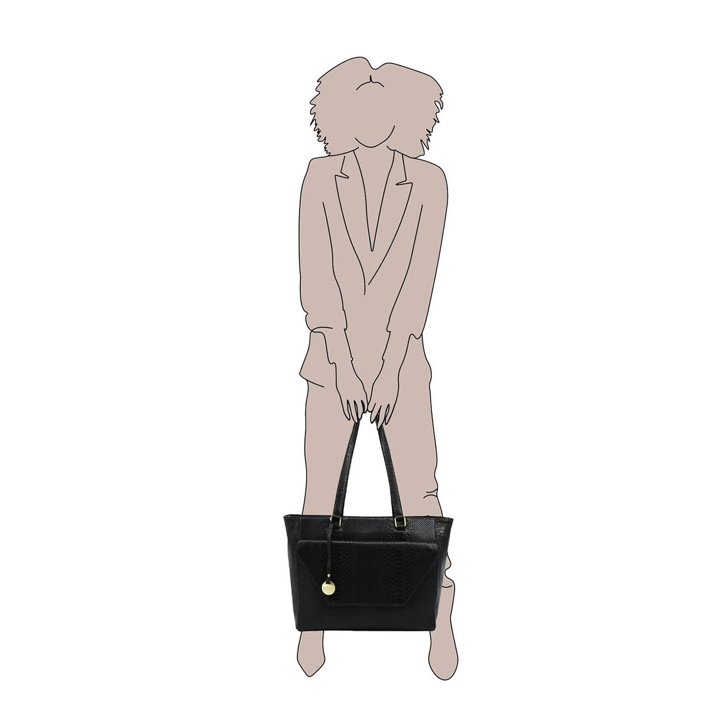 MOSZ Denise Workbag 15.6" Jungle black