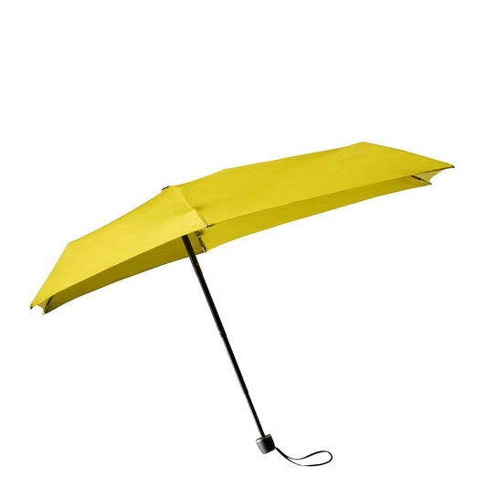 Senz Micro Manual Opvouwbare Stormparaplu super lemon