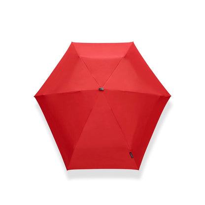 Senz Micro Manual Opvouwbare Stormparaplu passion red