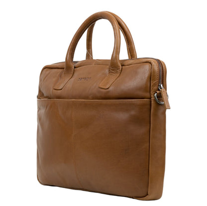 DSTRCT State Street Limited Workingbag 17" cognac
