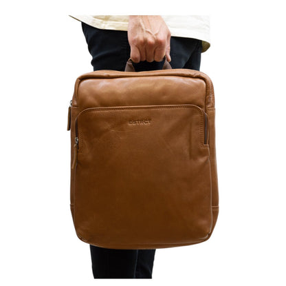 DSTRCT State Street Laptop Backpack 15.6" cognac