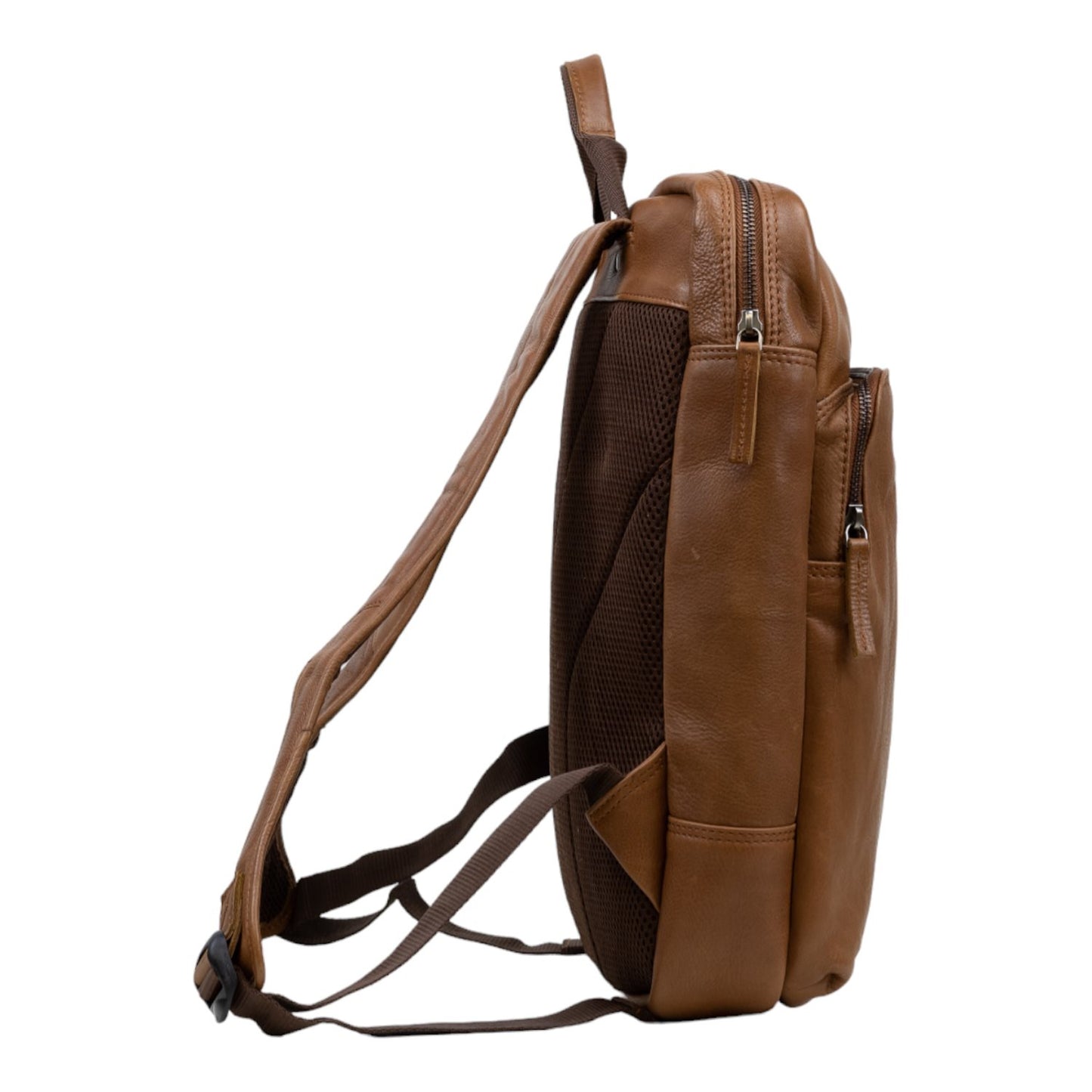 DSTRCT State Street Laptop Backpack 15.6" cognac